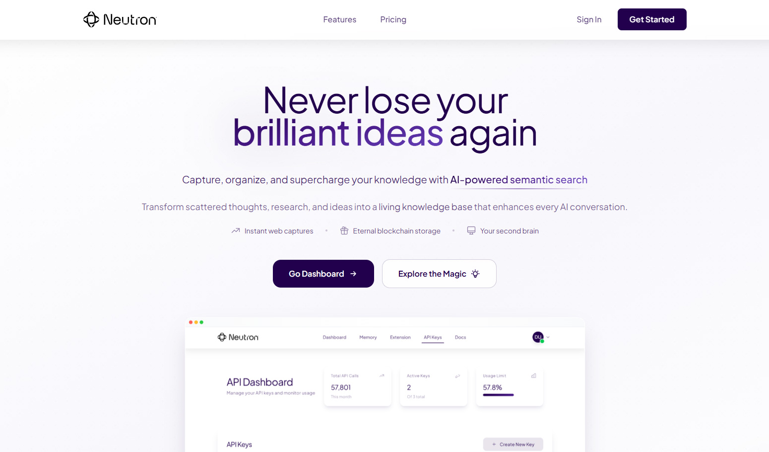 Neutron Personal Website